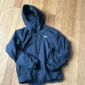 Helly Hansen ski snowboard jacket black size small